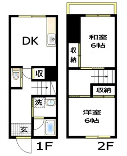 神奈川県厚木市妻田西3【一戸建】の間取り