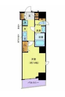 RELUXIA門前仲町【2階】の間取り