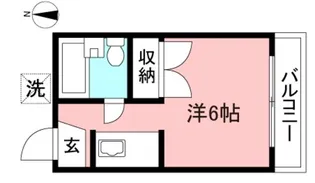 ベルメゾン【1階】の間取り