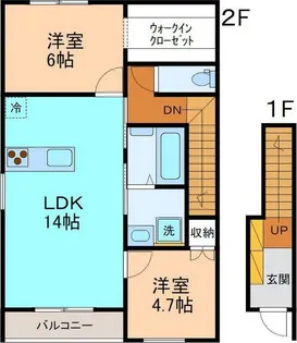 Arce【2階】の間取り