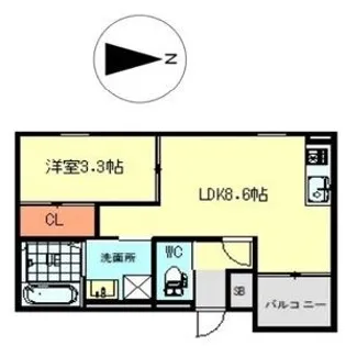 Martore【2階】の間取り