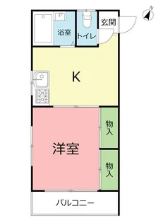 ロイヤル鴨宮【2階】の間取り