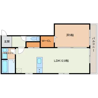 サンパークIII【1階】の間取り