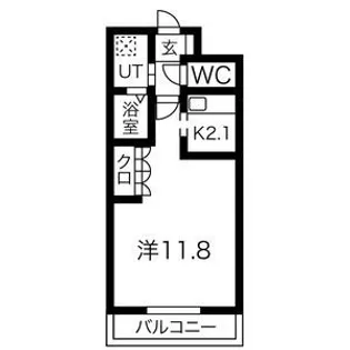 クリンピア【2階】の間取り