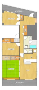 クレセントSJ【4階】の間取り