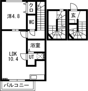 FigaroVII(フィガロ7)【3階】の間取り