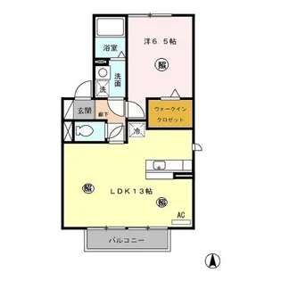 アリオン【2階】の間取り