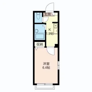 リヴィエラ【2階】の間取り