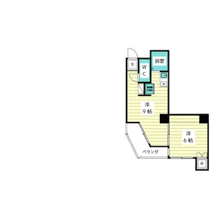 星が丘第一ビル【3階】の間取り