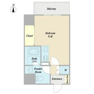 愛知県名古屋市中区伊勢山2【マンション】の間取り