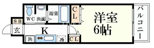 エステムプラザ京都三条大橋【2階】の間取り