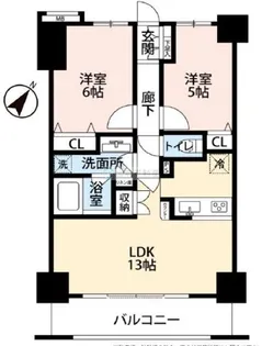 東京都豊島区南大塚1【マンション】の間取り