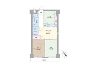 アルテハイム厚木【2階】の間取り