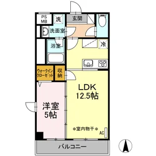 神奈川県藤沢市羽鳥1【マンション】の間取り
