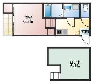 CERESIAY-3【1階】の間取り