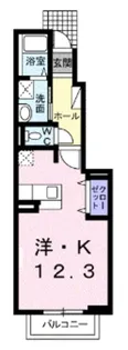 レイ・ローザ【1階】の間取り
