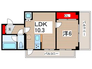 S-FORTたまプラーザ【5階】の間取り