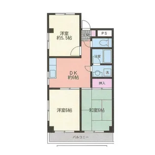 ヒカリプラザ【2階】の間取り