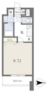 サンヴァーリオ富沢東【7階】の間取り