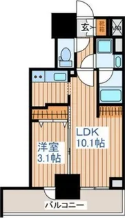 アルモニー勾当台公園【2階】の間取り