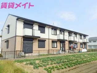 クレセントセジュールB棟【1階】の外観