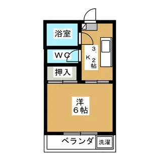 メゾンオリーブ【1階】の間取り