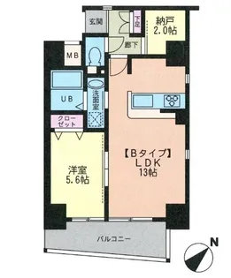 三和第三ビル【4階】の間取り