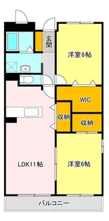 アビタシオンピーノ【6階】の間取り