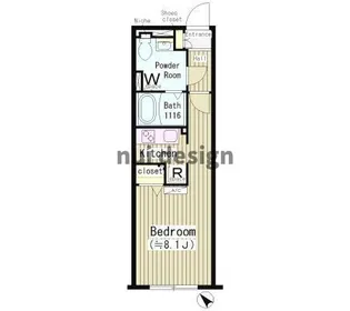 東京都目黒区上目黒3【マンション】の間取り