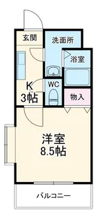 Freedom【2階】の間取り