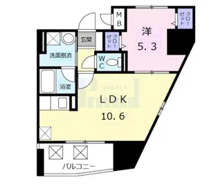 グランドルチェ 白山【7階】の間取り