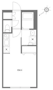 東京都目黒区下目黒2【マンション】の間取り