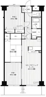 フレア浦安【3階】の間取り