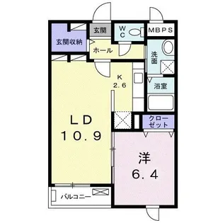 東京都板橋区蓮根3【マンション】の間取り