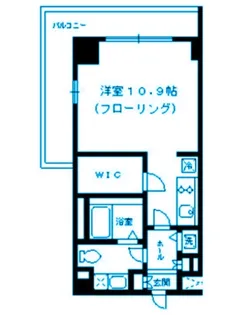 神奈川県川崎市中原区新城3【マンション】の間取り