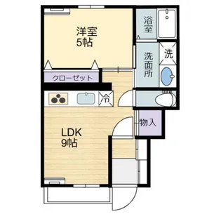 桜ガーデンIII B棟【1階】の間取り