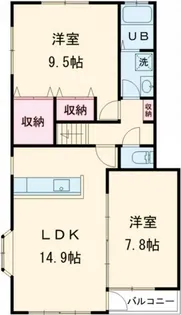 東京都世田谷区北烏山1【一戸建】の間取り