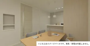 グランド ソレイユ B【1階】の居間