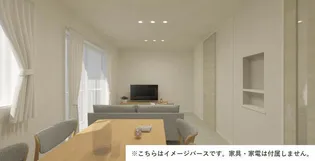 グランド ソレイユ B【1階】の居間