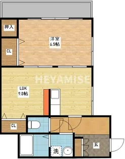ショコラ城山台【2階】の間取り