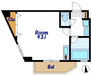 三和駒込【1階】の間取り