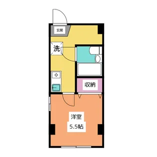 島田ビル【3階】の間取り