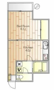 東京都世田谷区太子堂1【マンション】の間取り