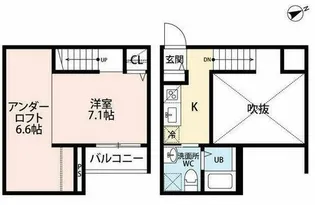 aries島崎(アリエス)【2階】の間取り