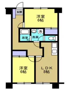 東京都羽村市栄町1【マンション】の間取り