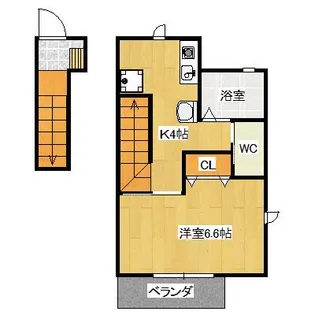 ALGRE【2階】の間取り