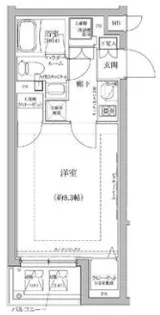 パティーナ蒲田Duo【3階】の間取り