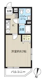 エスペルーモ本所吾妻橋【5階】の間取り