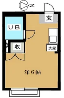 北村マンション【2階】の間取り