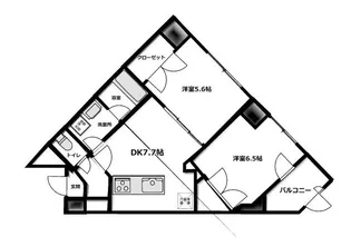 COCOハウス西葛西【9階】の間取り